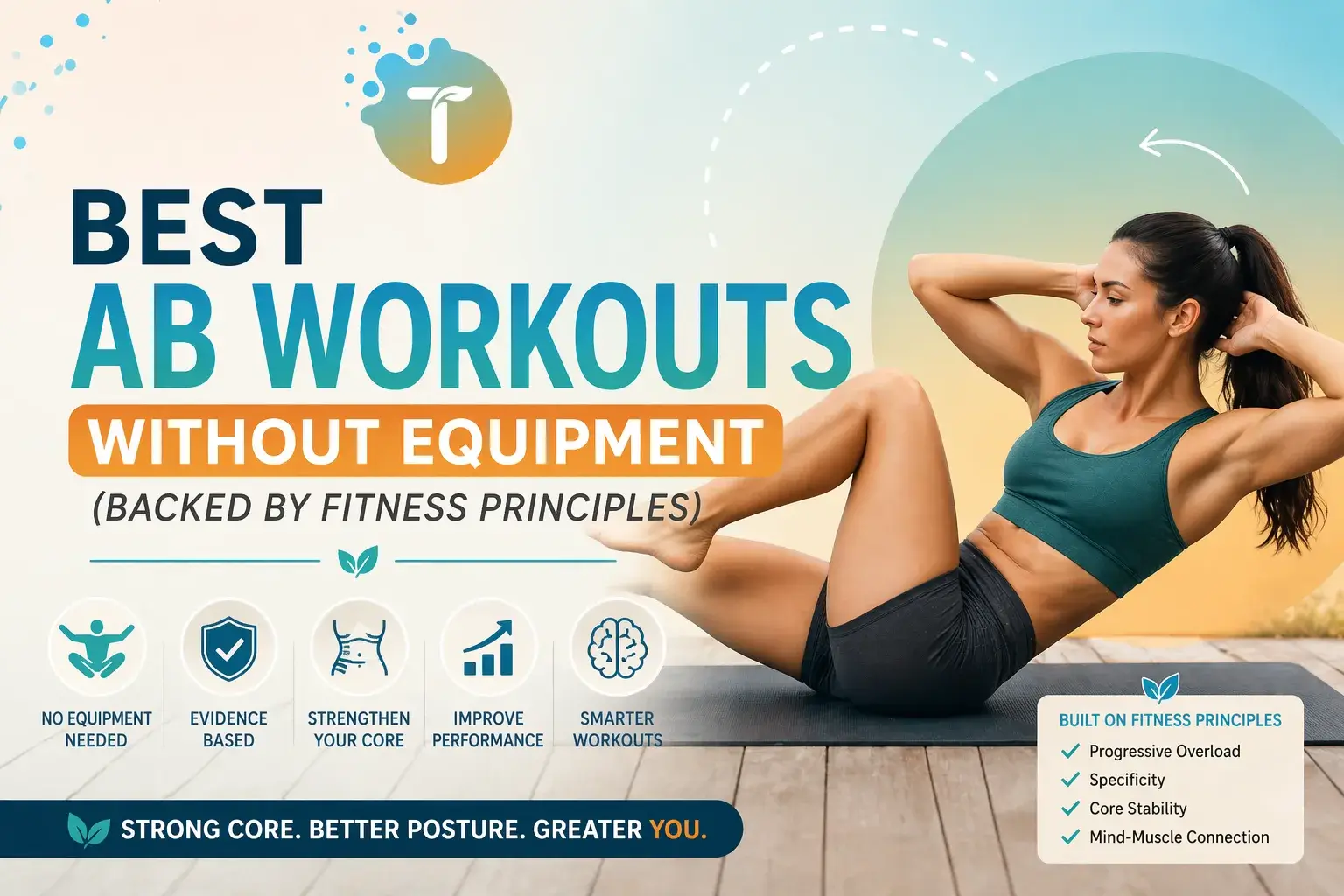 Best Ab Workouts Without Equipment (Backed by Fitness Principles)