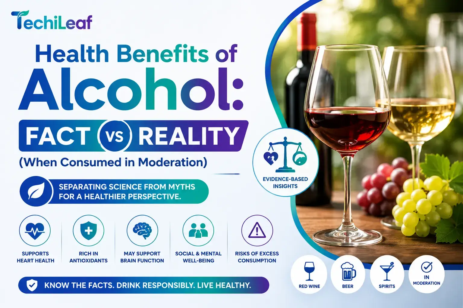 Health Benefits of Alcohol Fact vs Reality (When Consumed in Moderation)