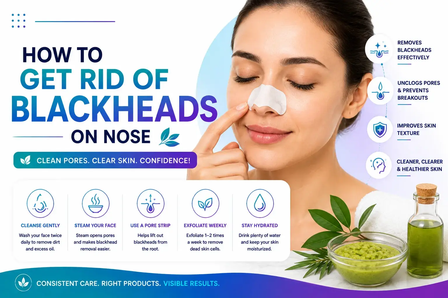 How To Get Rid Of Blackheads On Nose