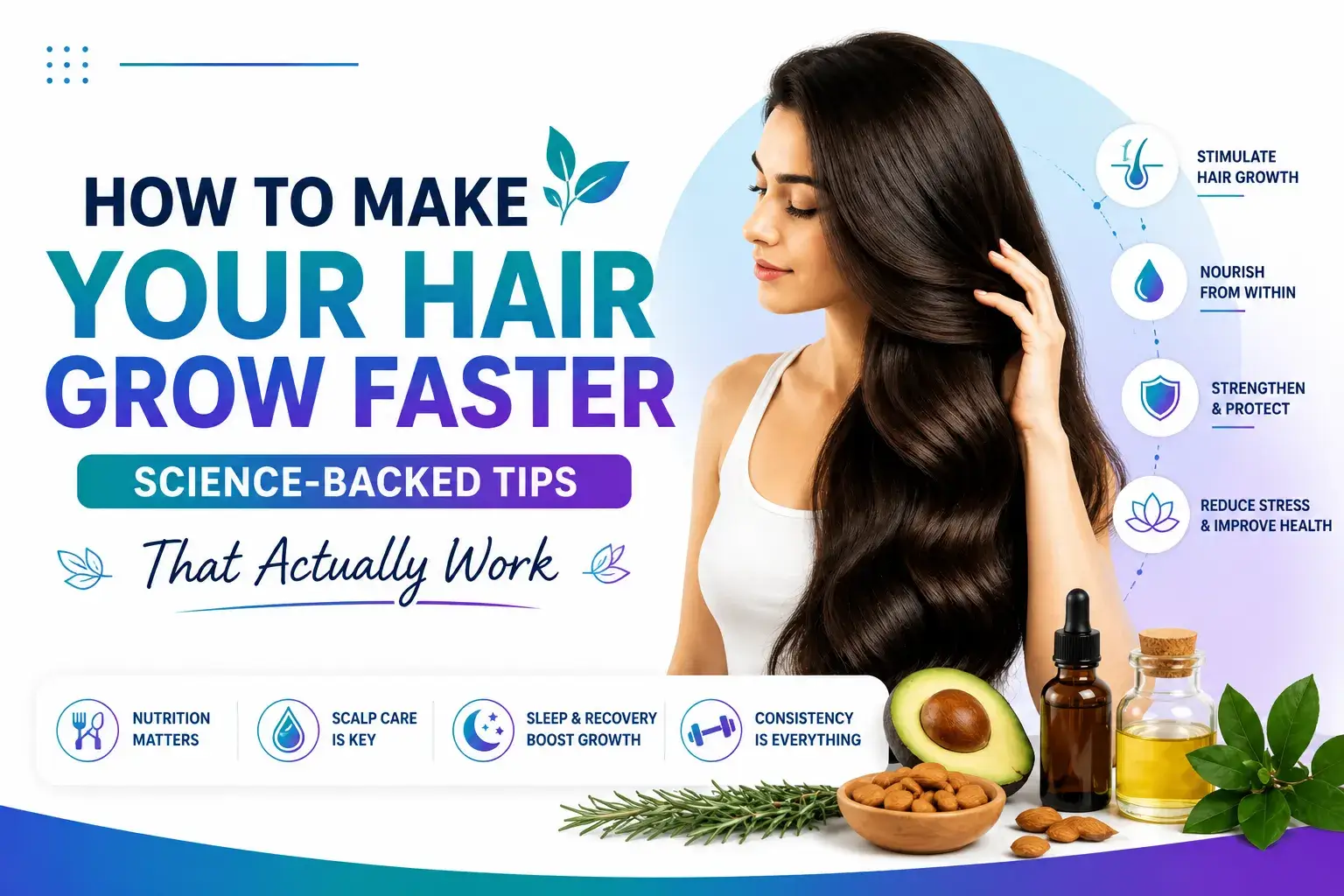 How to Make Your Hair Grow Faster Soon