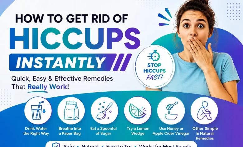 Ways To Get Rid Of Hiccups