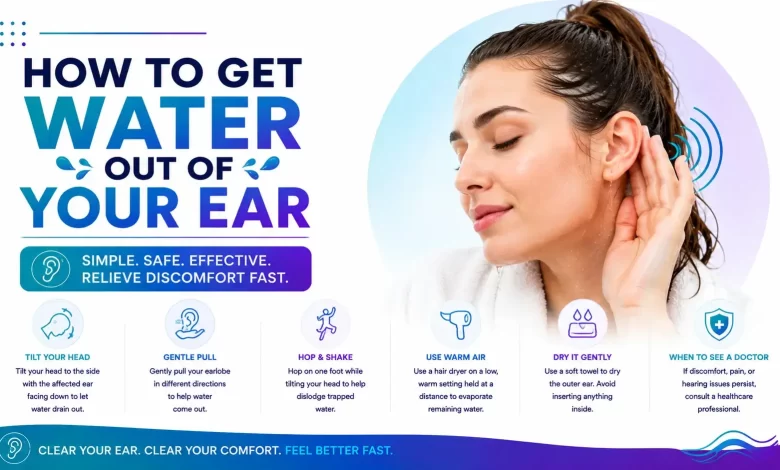 How To Get Water Out Of Your Ear