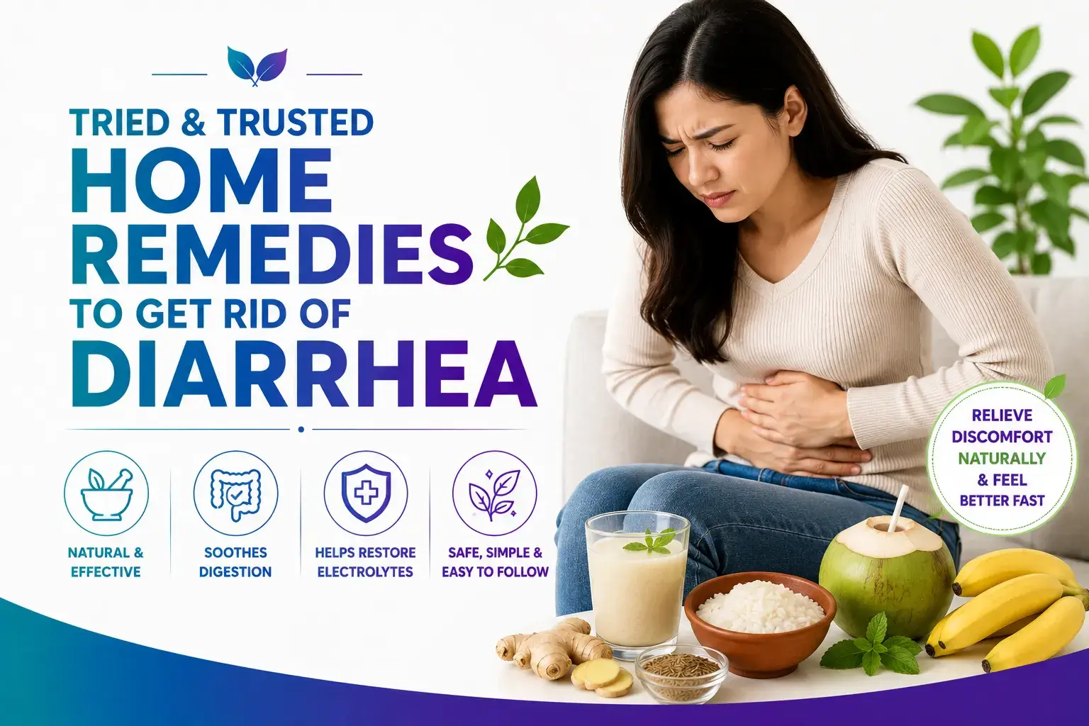 Ways to Get Rid Of Diarrhea