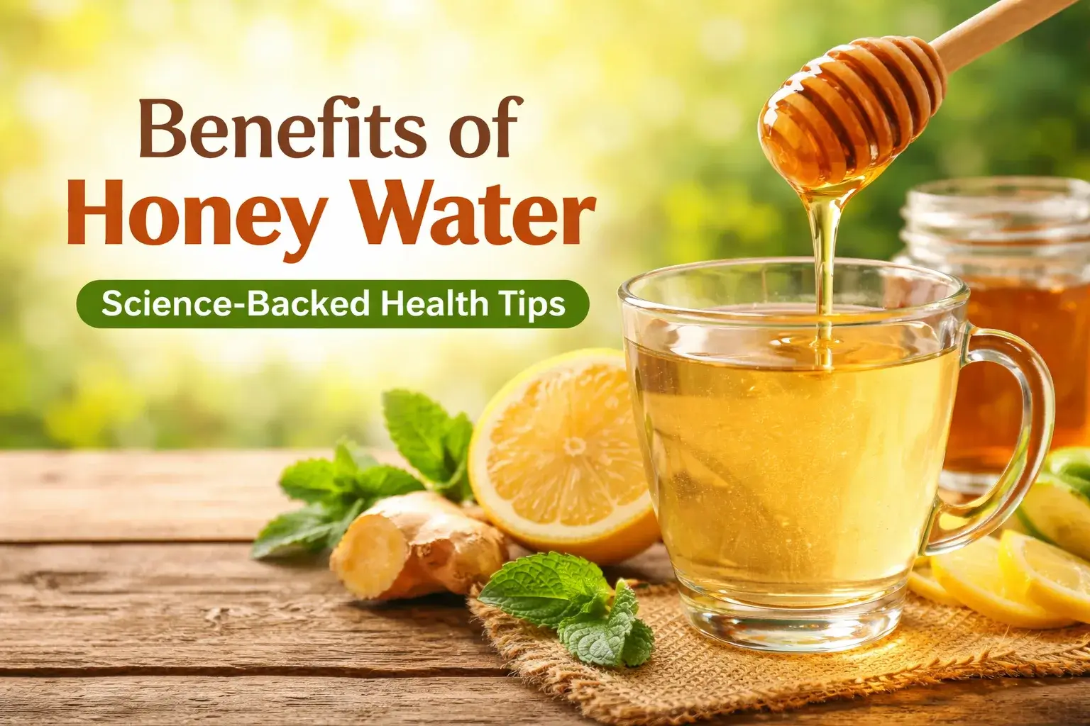 Benefits Of Honey Water