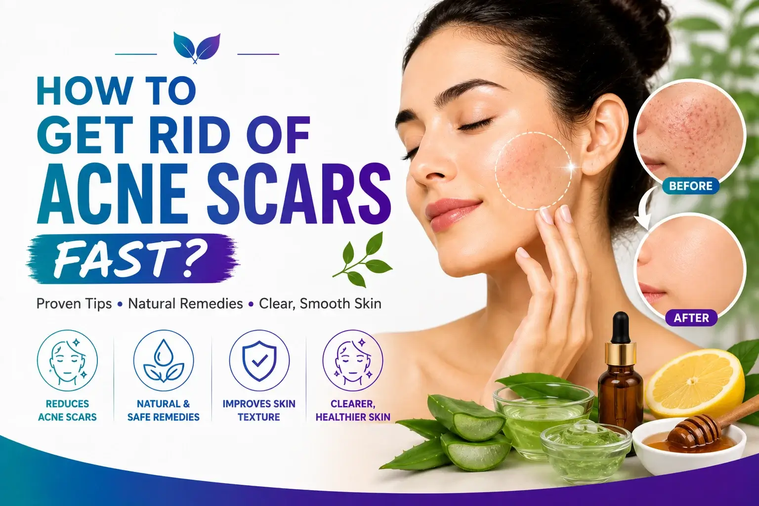 How To Get Rid Of Acne Scars Fast