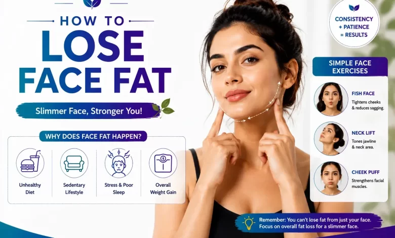 Ways to Lose Face Fat