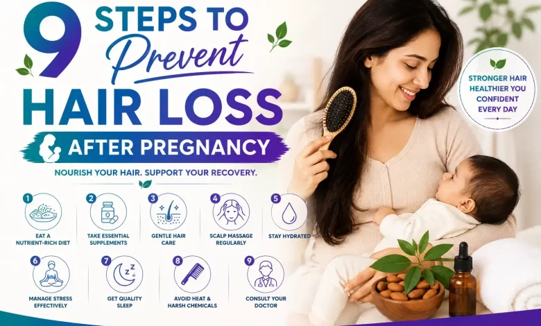 Steps To Prevent Hair Loss After Pregnancy