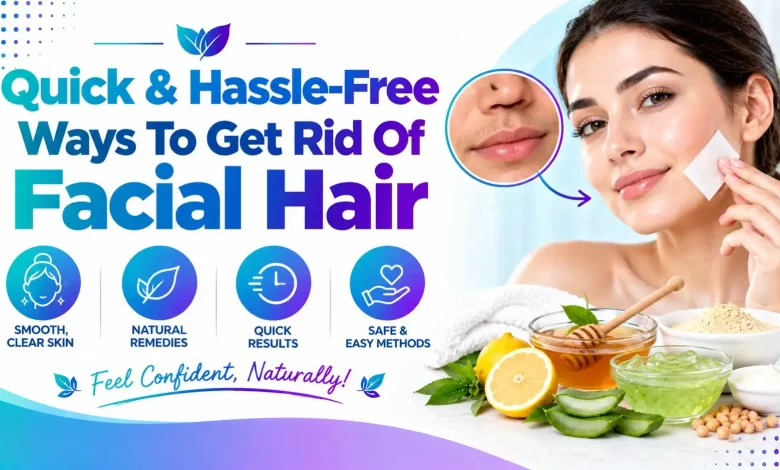 Ways To Get Rid Of Facial Hair