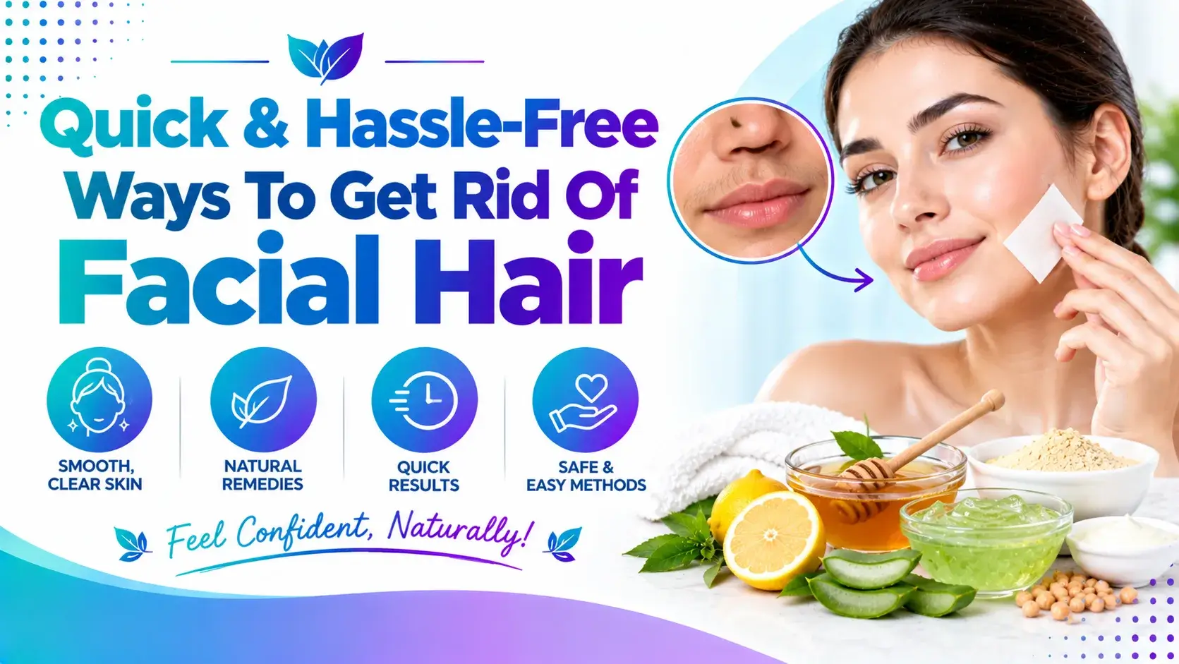 Ways To Get Rid Of Facial Hair