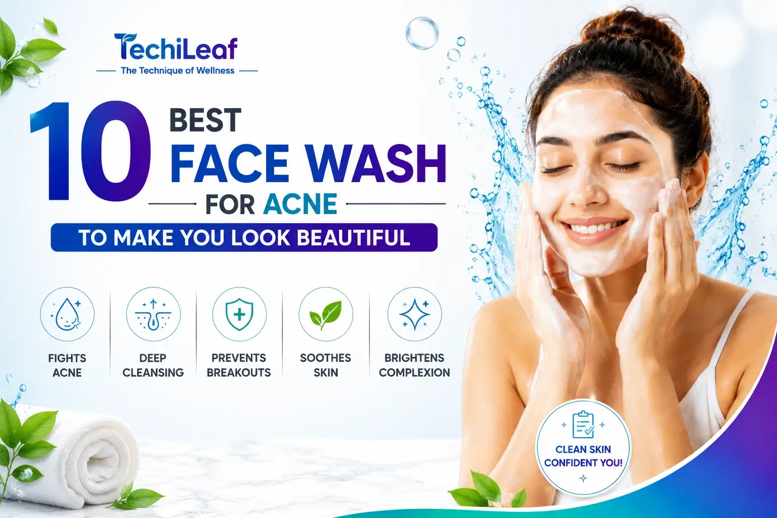 Best Face Wash For Acne To Make You Look Beautiful