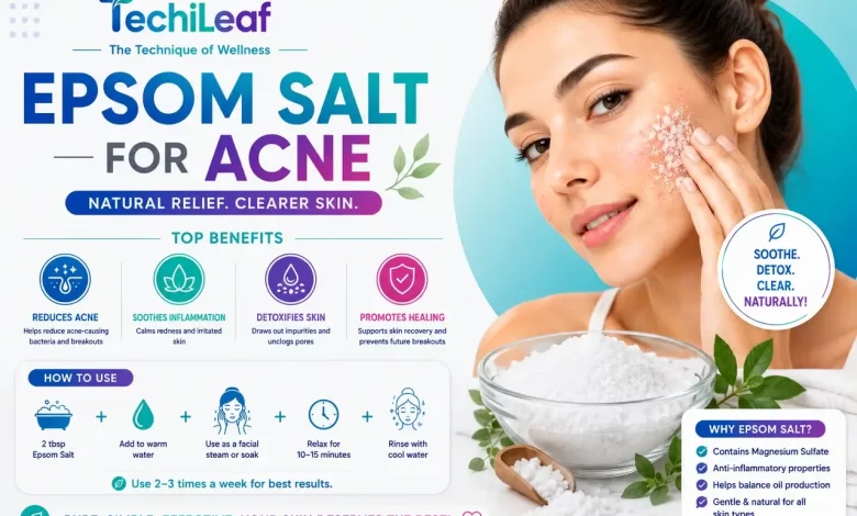 Epsom Salt for Acne To Treat Face Problems