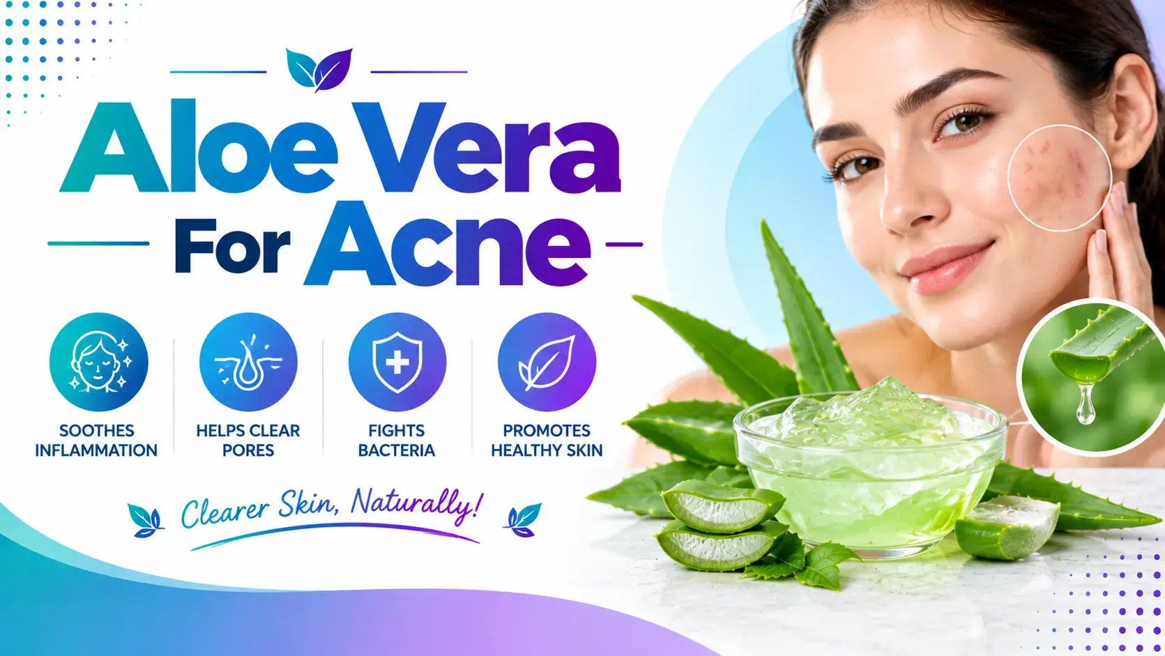 Aloe Vera For Acne