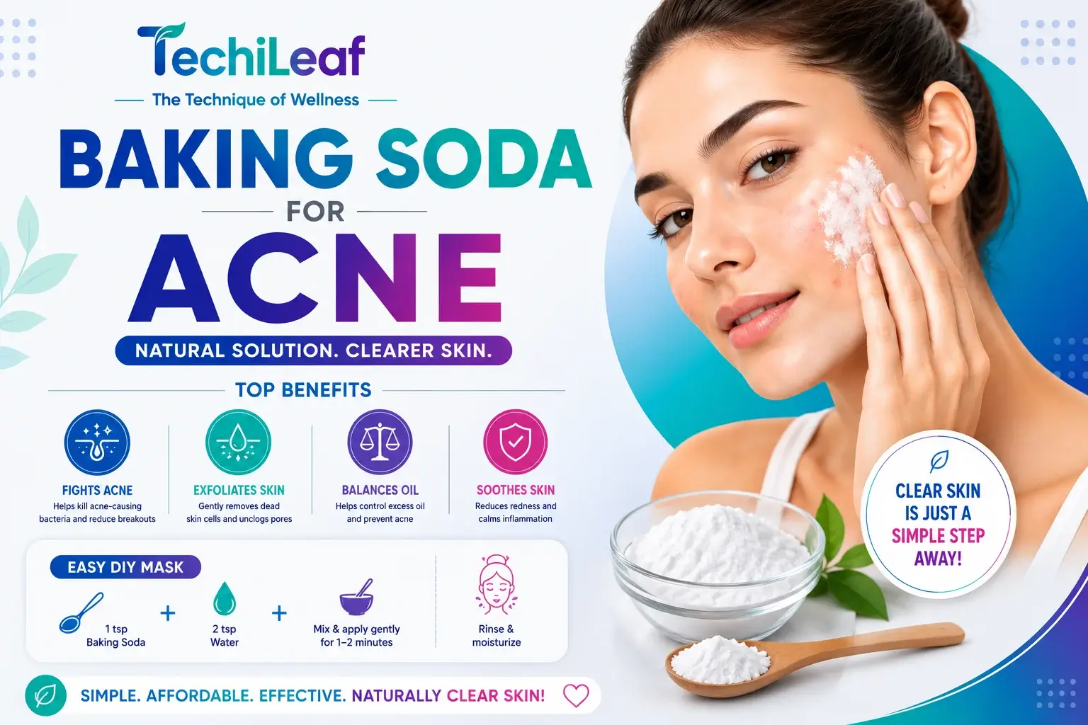 Baking Soda For Acne - Ultimate Beauty Guide