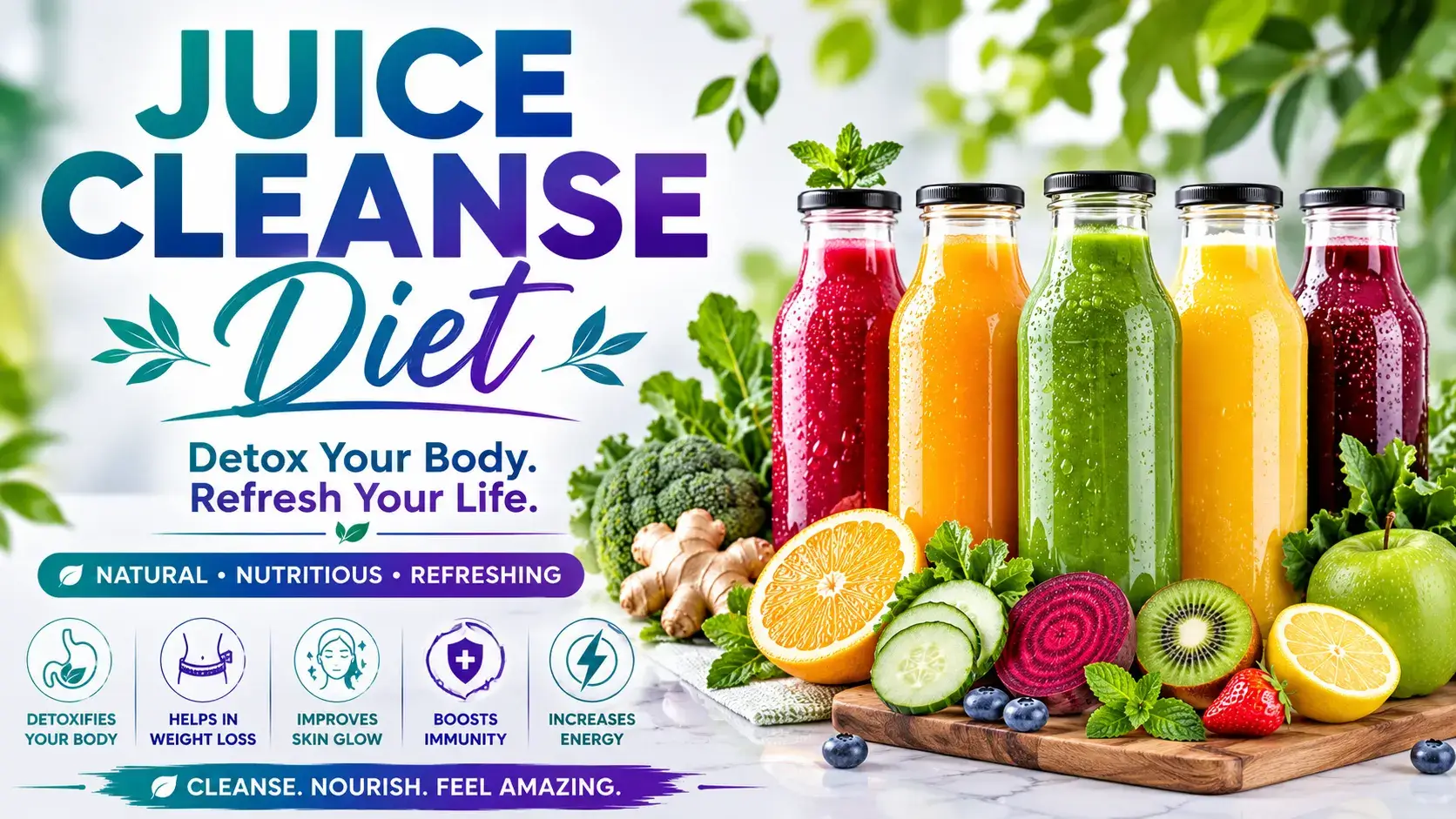 How Juice Diet Body Cleanse work