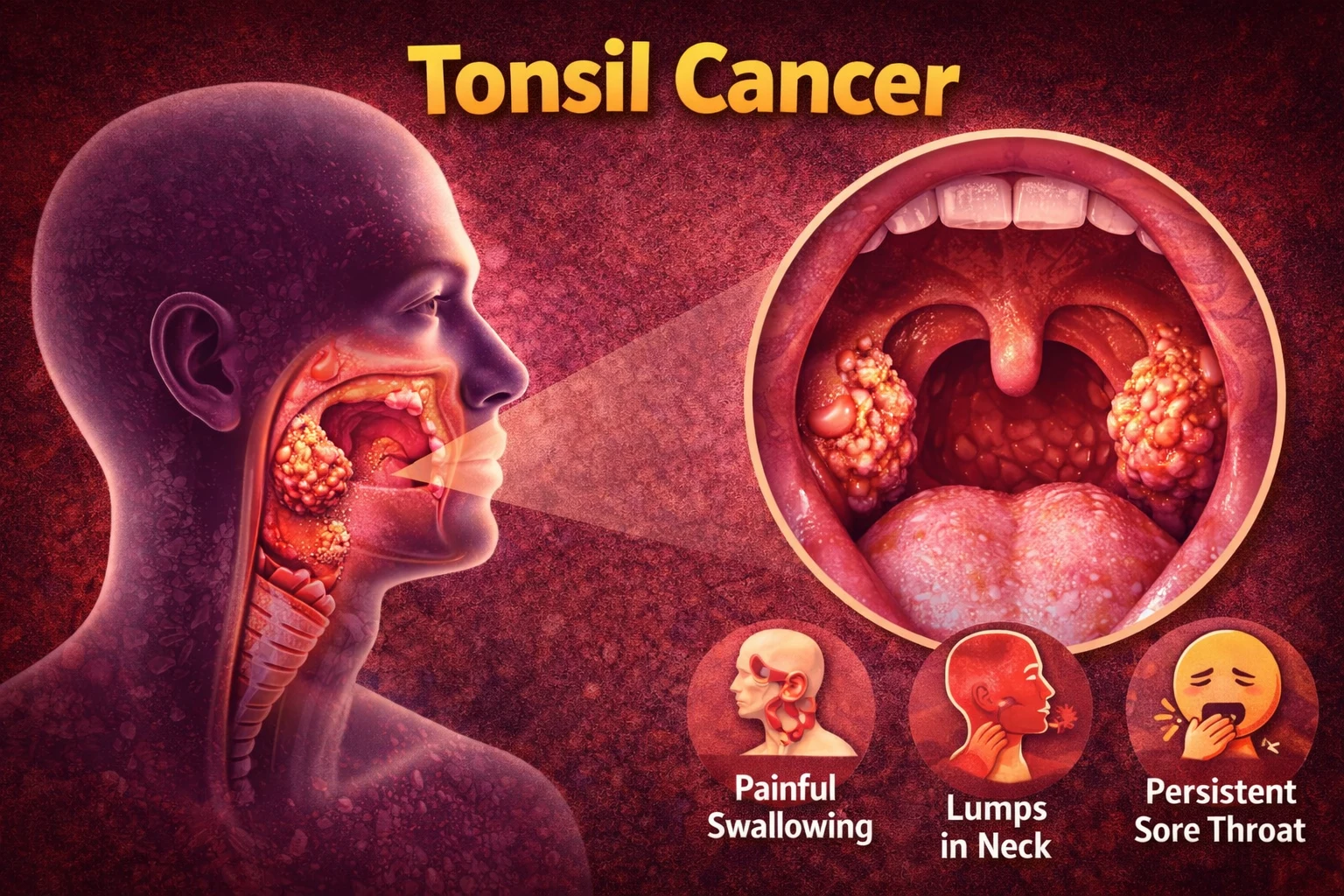 Causes and Risk Factors of Tonsil Cancer