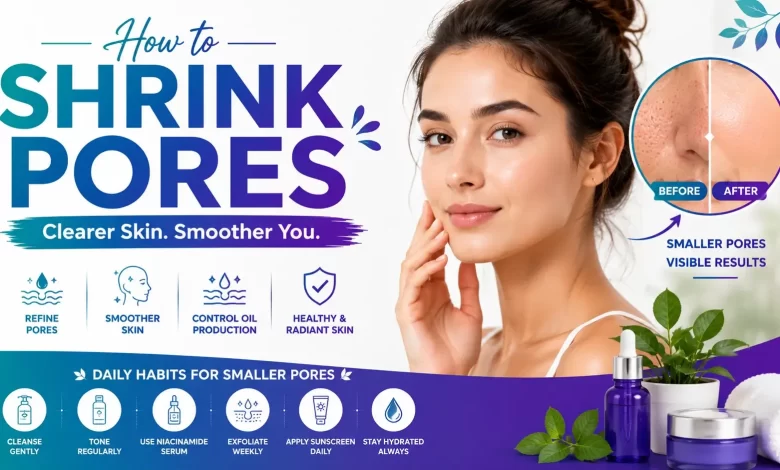 How to Shrink Pores - Amazing Tips