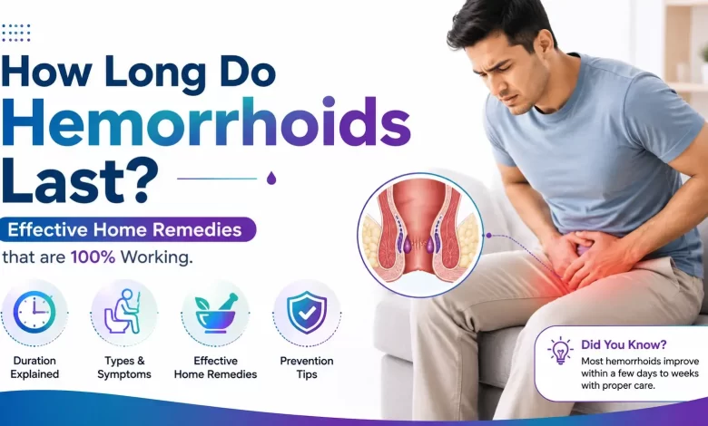 How Long Do Hemorrhoids Last and how to treat it