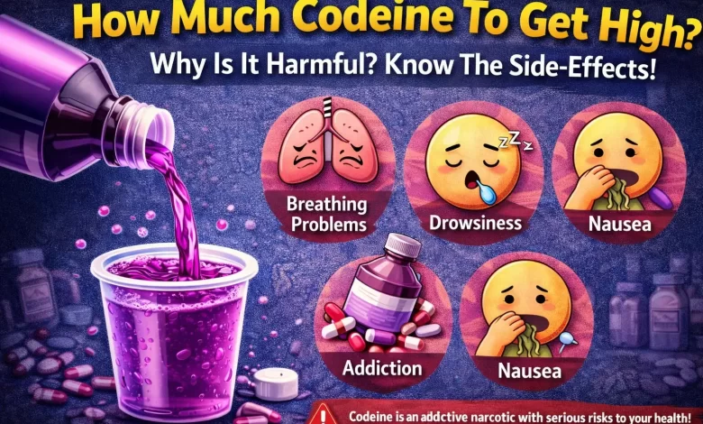 How Much Codeine To Get High