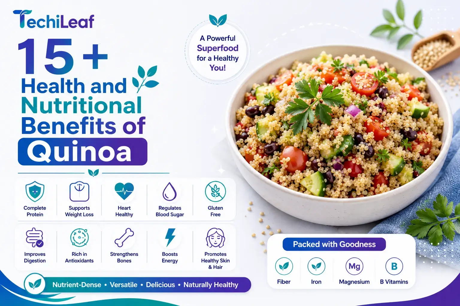 Health and Nutritional Benefits of Quinoa