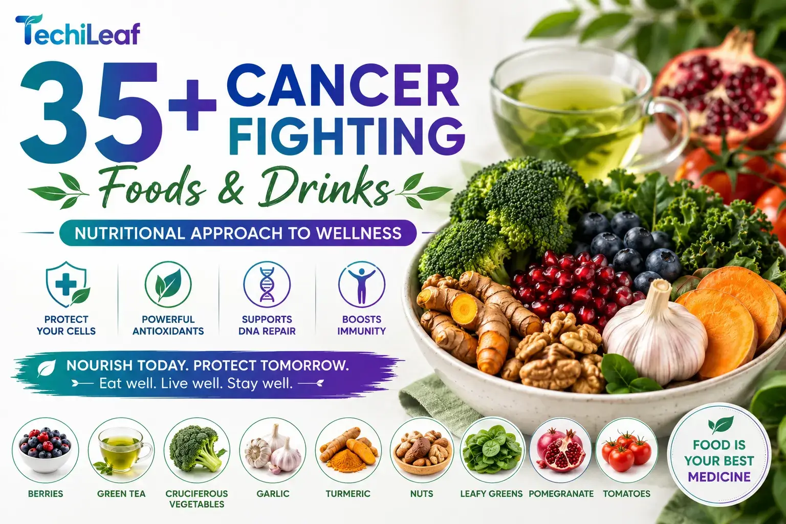 Cancer Fighting Foods & Drinks