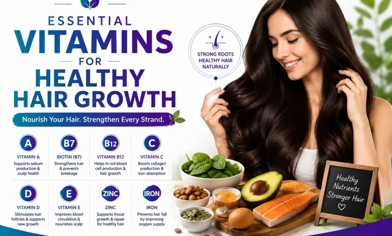 Essential Vitamins for Healthy Hair Growth