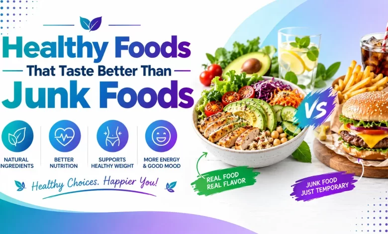 Healthy Foods That Taste Better Than Junk Foods