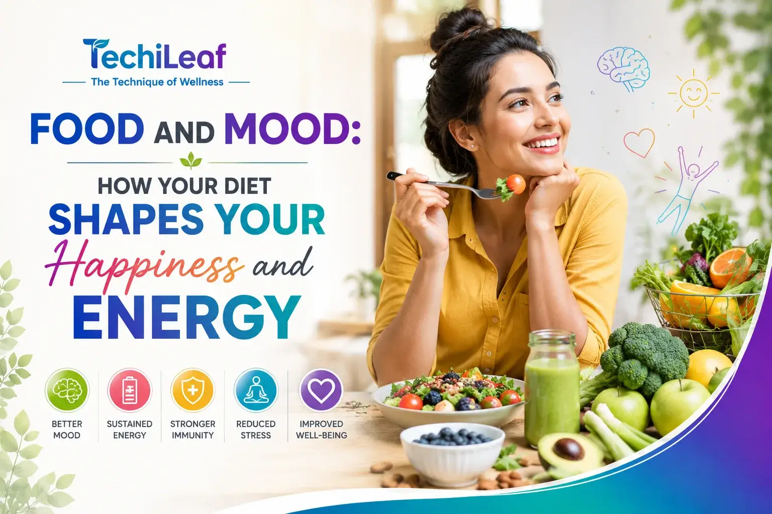 Food and Mood - How Your Diet Shapes Your Happiness and Energy