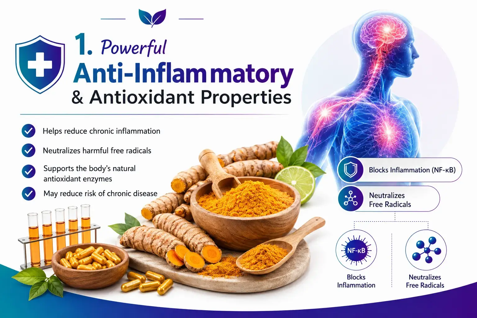 Powerful Anti-Inflammatory and Antioxidant Properties