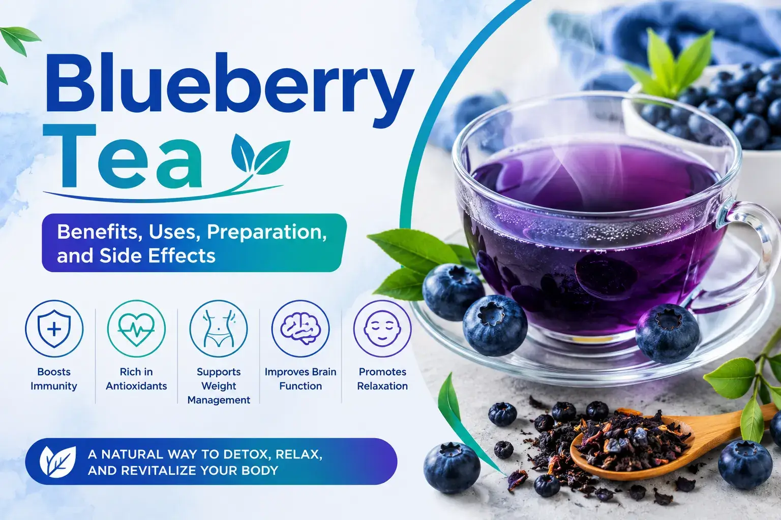 Health Benefits of Blueberry Tea