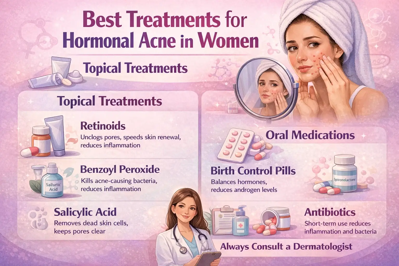 Best Treatments for Hormonal Acne in Women