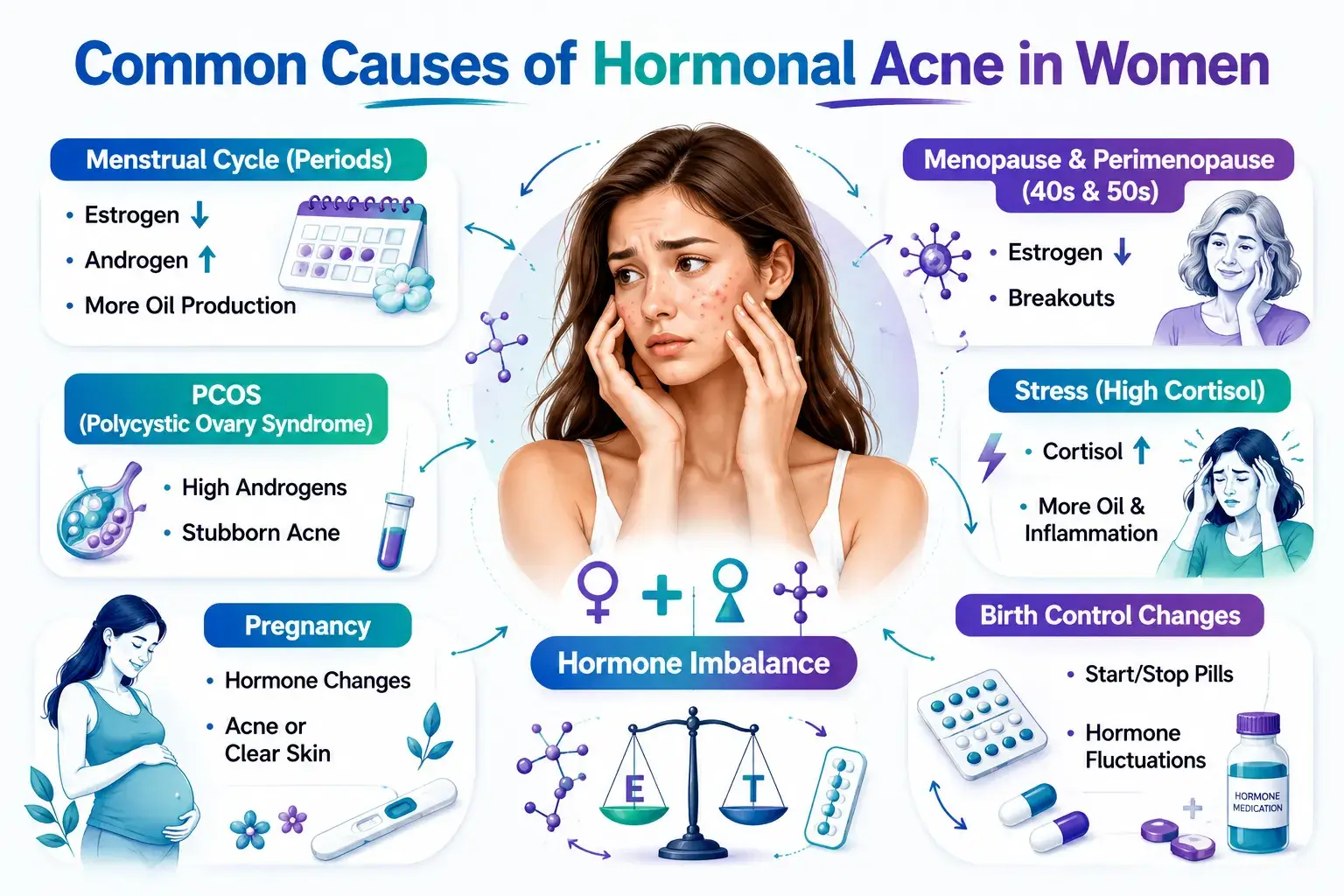 Cause Acne in Women