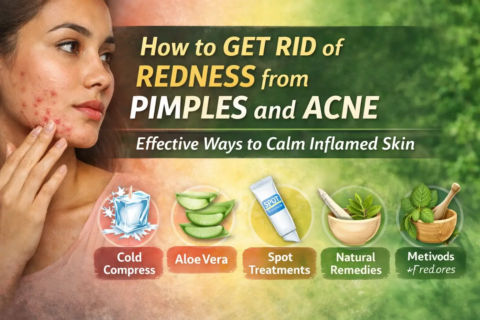 How to Get Rid of Redness from Pimples and Acne