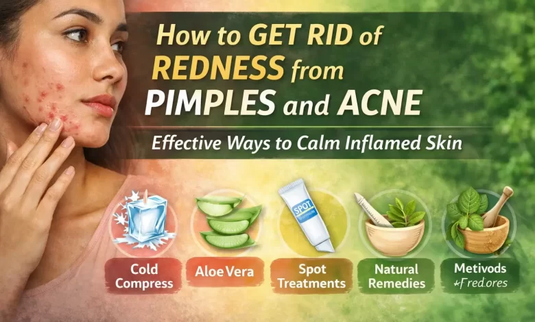 How to Get Rid of Redness from Pimples and Acne