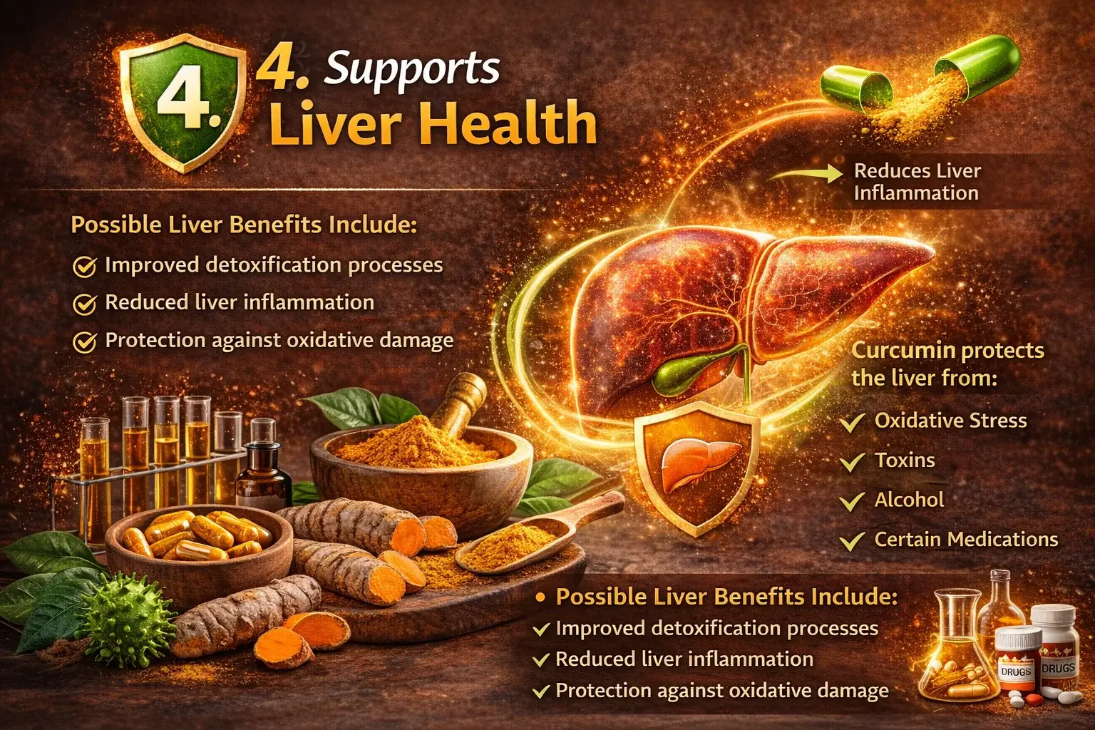 Supports Liver Health