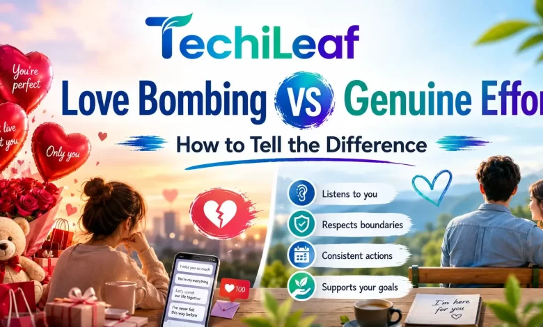 Love Bombing vs Genuine Effort
