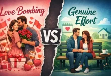 love bombing vs genuine effort